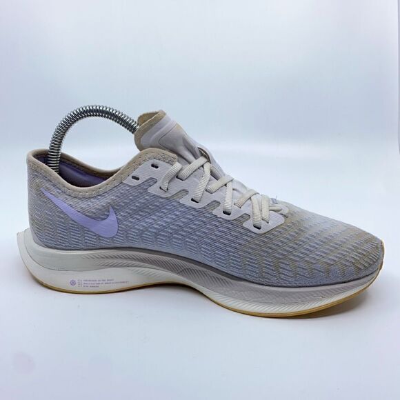Nike Zoom Pegasus Turbo 2 Women's Size 7.5 Purple White Running Shoes AT8242-004 - Picture 9 of 11
